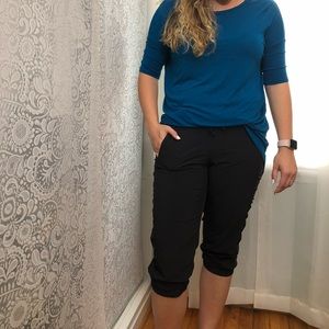 Athleta Black Capris