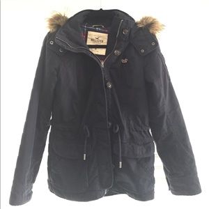 Hollister flannel-lined Anorak Jacket