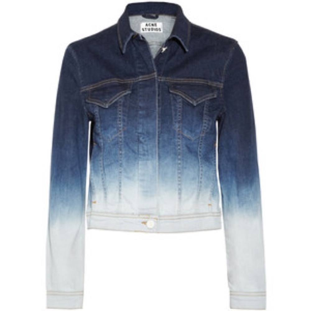 Acne Ombré Denim Jacket