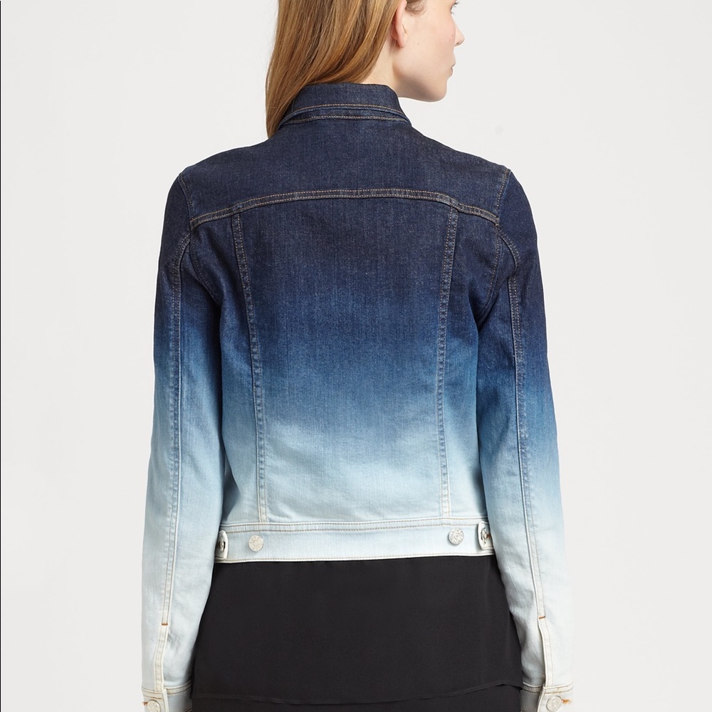 Acne Ombré Denim Jacket - Picture 4 of 6