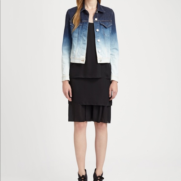Acne Ombré Denim Jacket - Picture 3 of 6