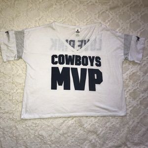 SOLD on Ⓜ️ VS PINK Dallas Cowboys Crop top
