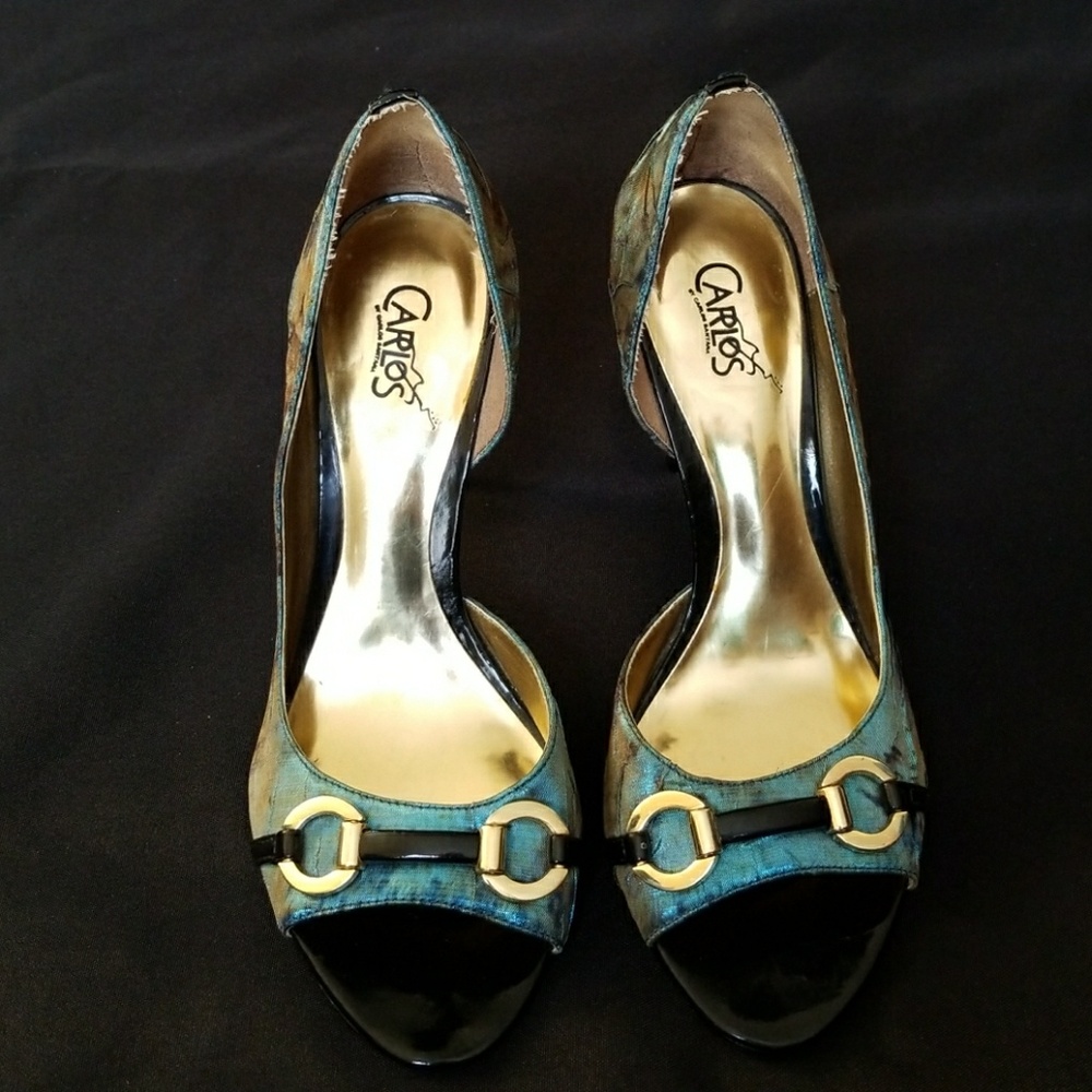 Carlos Santana Iridescent Heels - Picture 4 of 5