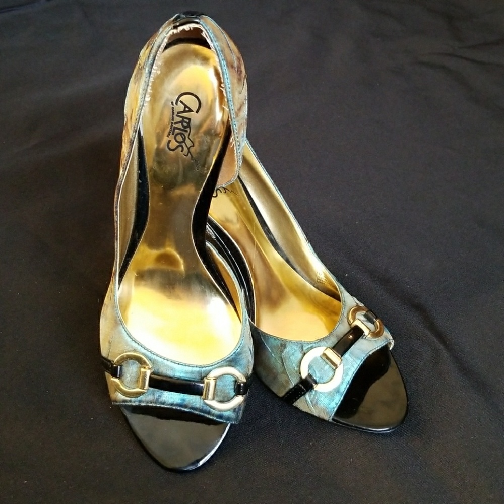 Carlos Santana Iridescent Heels - Picture 2 of 5