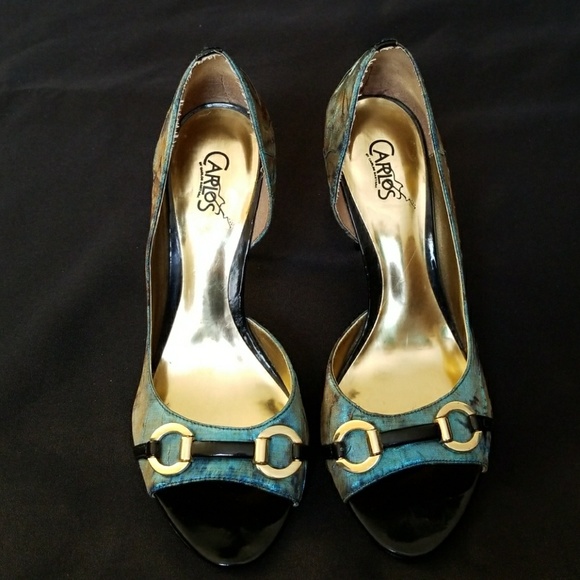 Carlos Santana Iridescent Heels - Picture 4 of 5