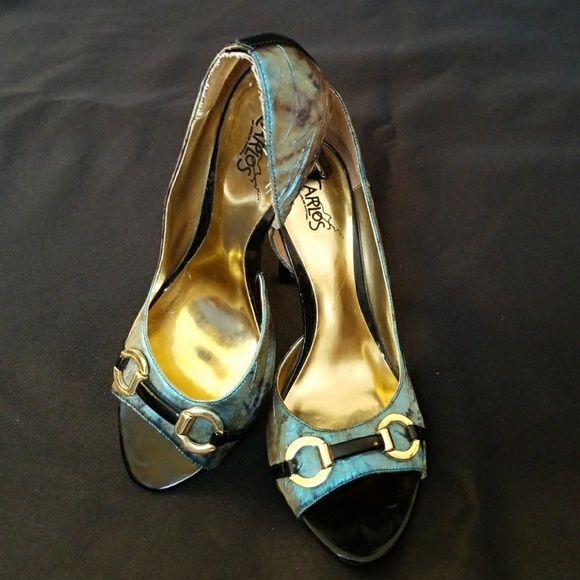 Carlos Santana Iridescent Heels - Picture 3 of 5