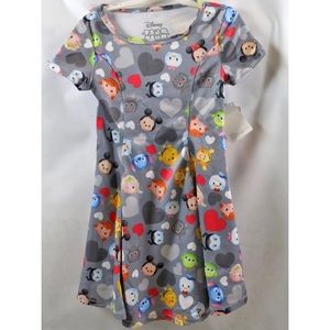 Grey Tsum Tsum Dress Grey Tsum Tsum Dress