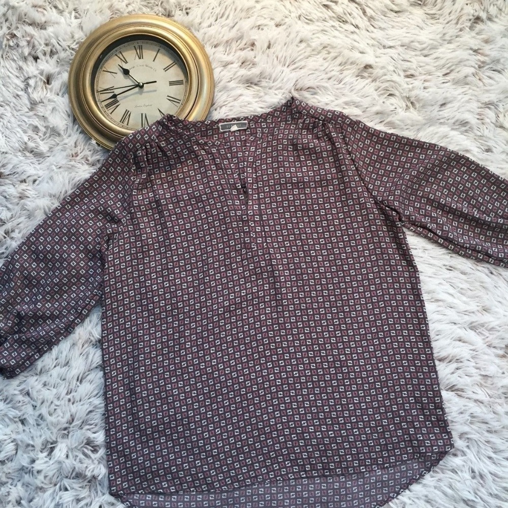 Pleione 3/4 Sleeve Blouse Small