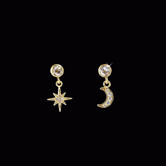 Night Sky Topaz Stud Earrings - Picture 1 of 1