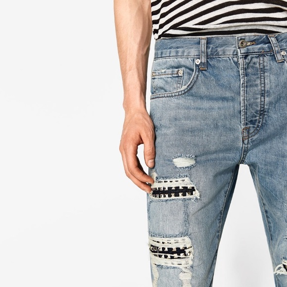 Zara NEW jeans size 31 carrot fit - Picture 5 of 8