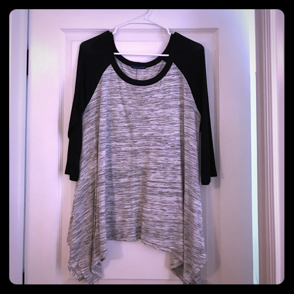 Loose fitting baseball T