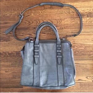 🐨🐨LEIBESKIND Blue/gray leather tote🐨🐨