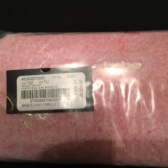 ❤️ Chinese Red Bebe Brandy Wallet ❤️ - Picture 3 of 4