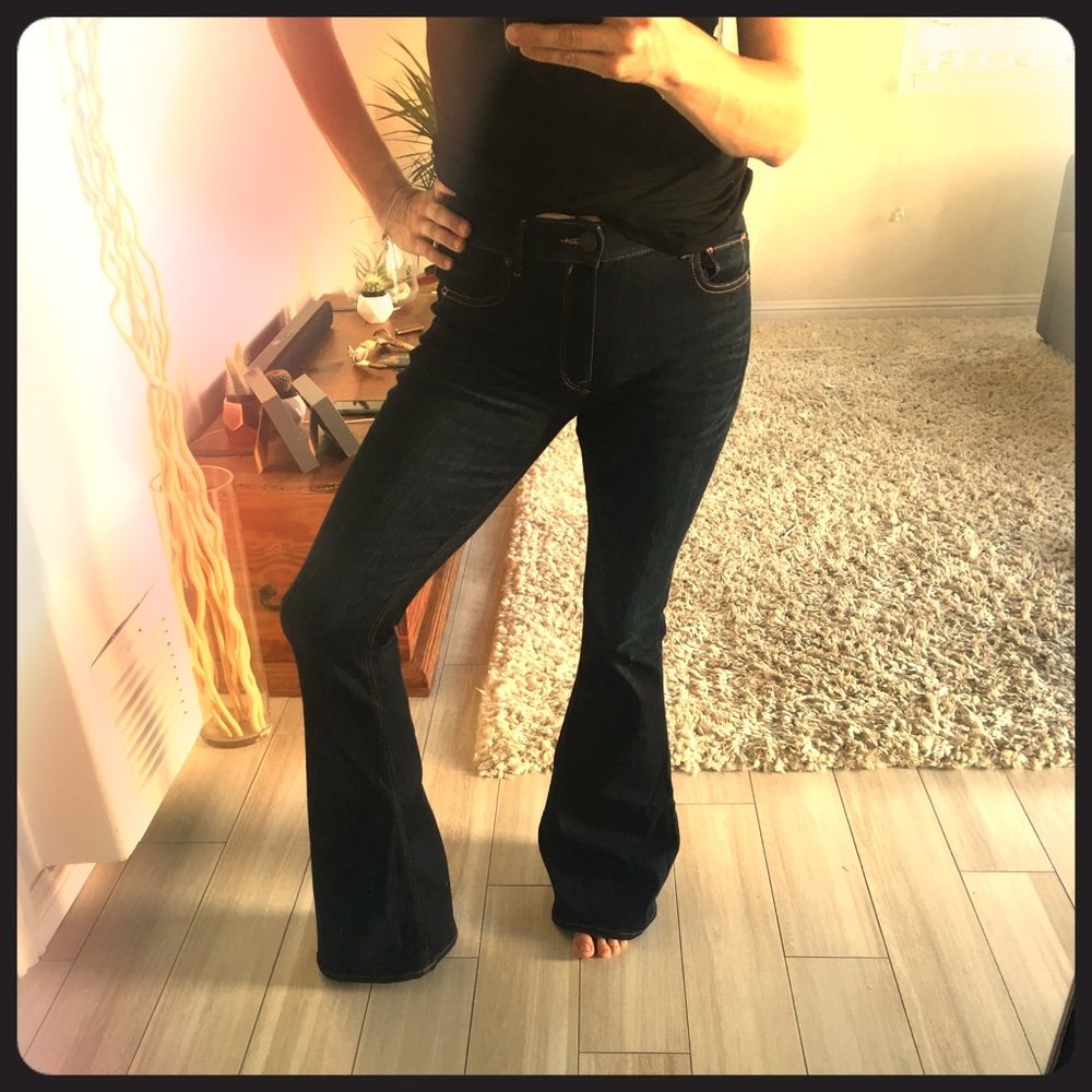 High Rise Bell Fair Jeans