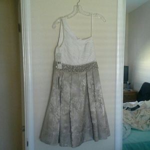 Eliza J one-shoulder dress