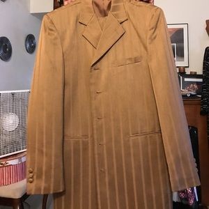 Men Light Brown Suit