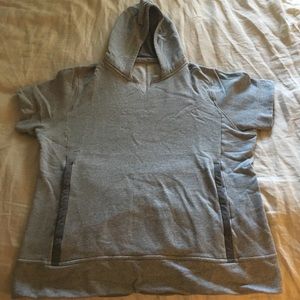 Men's Lululemon short sleeve hoodie- L