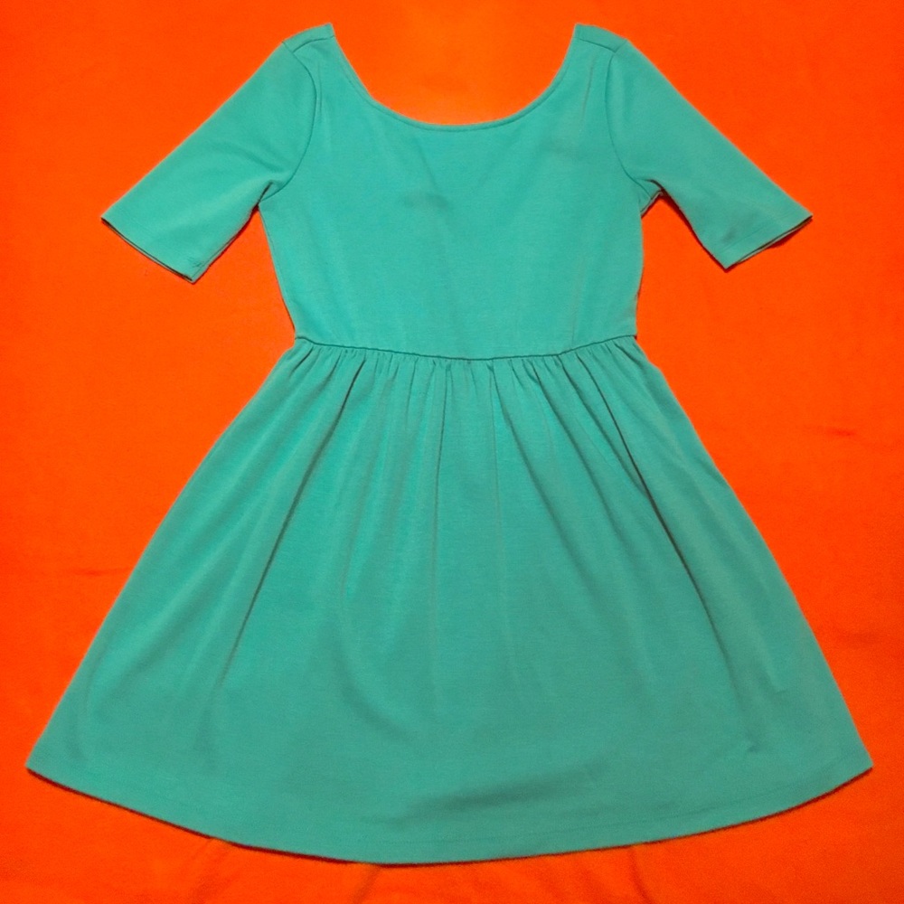 Forever 21 medium teal dress