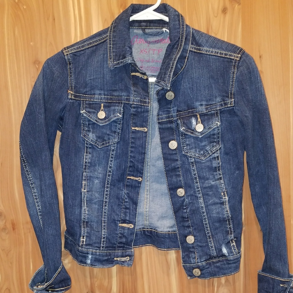 Aeropostale denim jacket XS