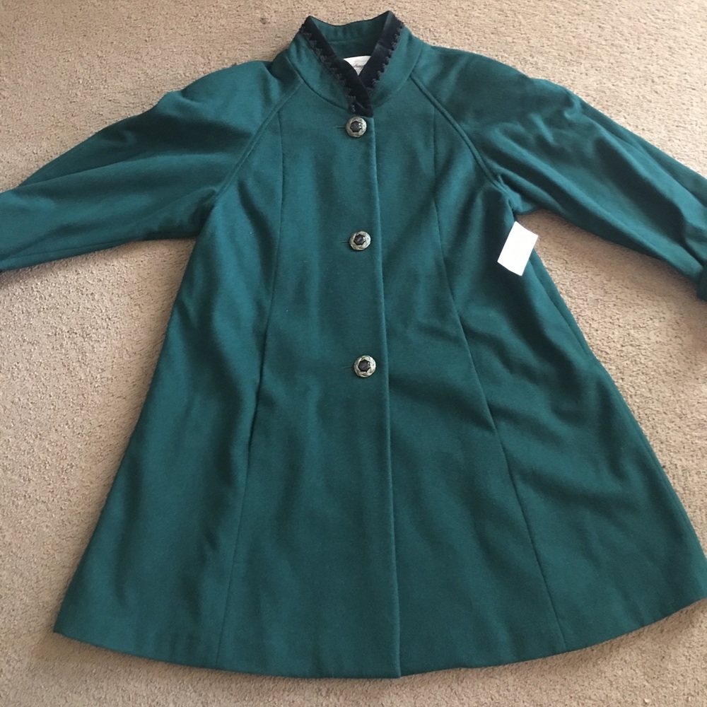 NWT Women's Worthington 100% Wool Coat Size 10