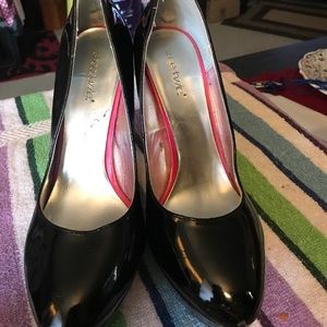 Black Patent Leather Shoes.