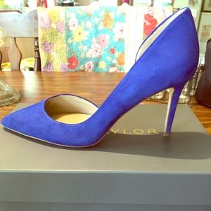 Blue Suede Stilletos