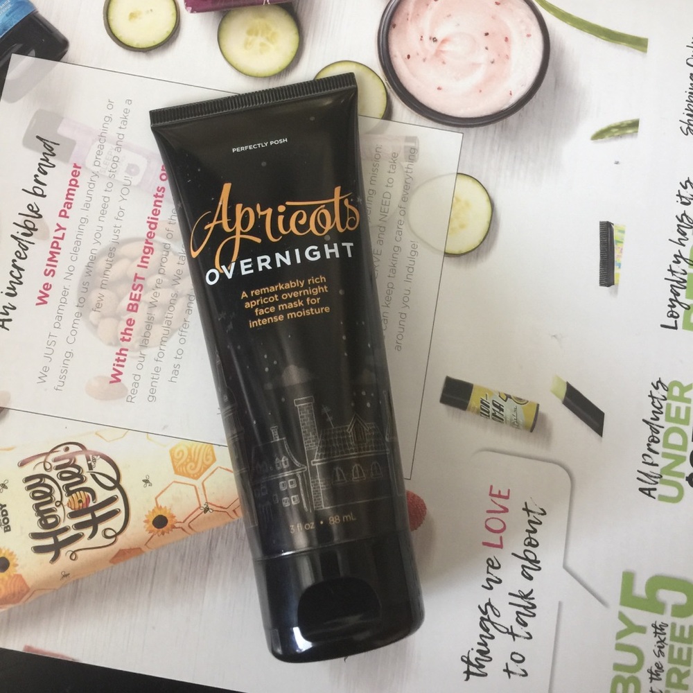 Perfectly Posh Apricots Overnight face mask