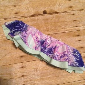 PINK Victoria's Secret Flounce Bandeau