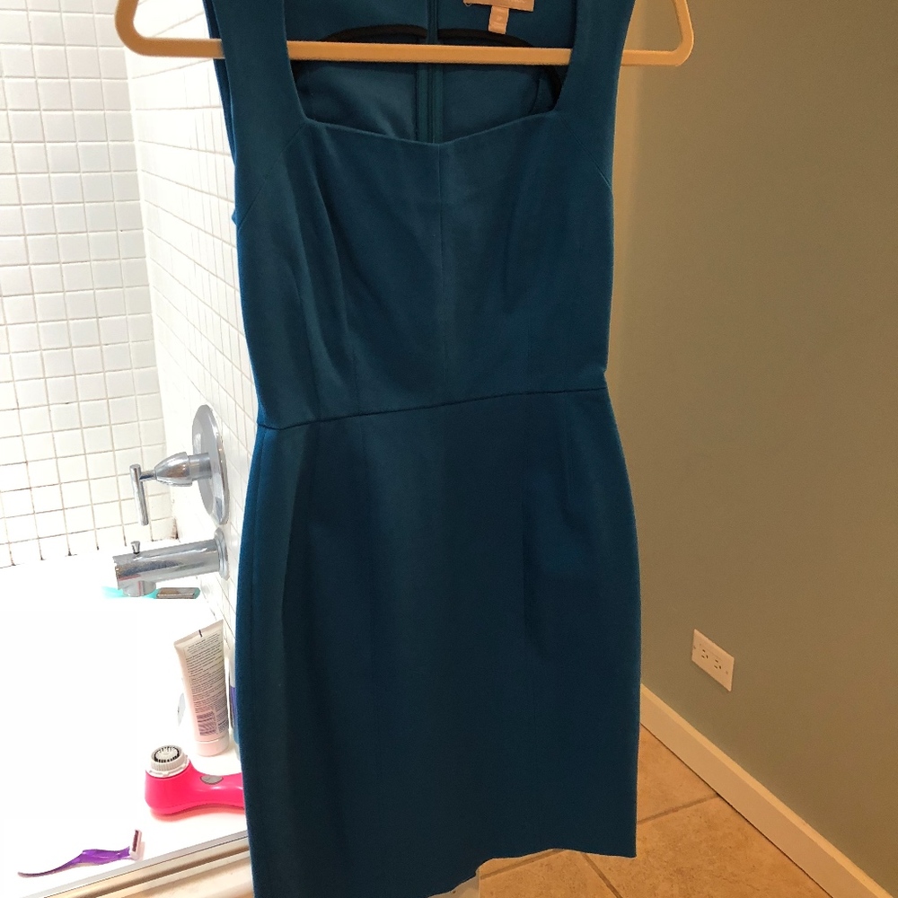 Banana Republic Blue Business Casual Dress