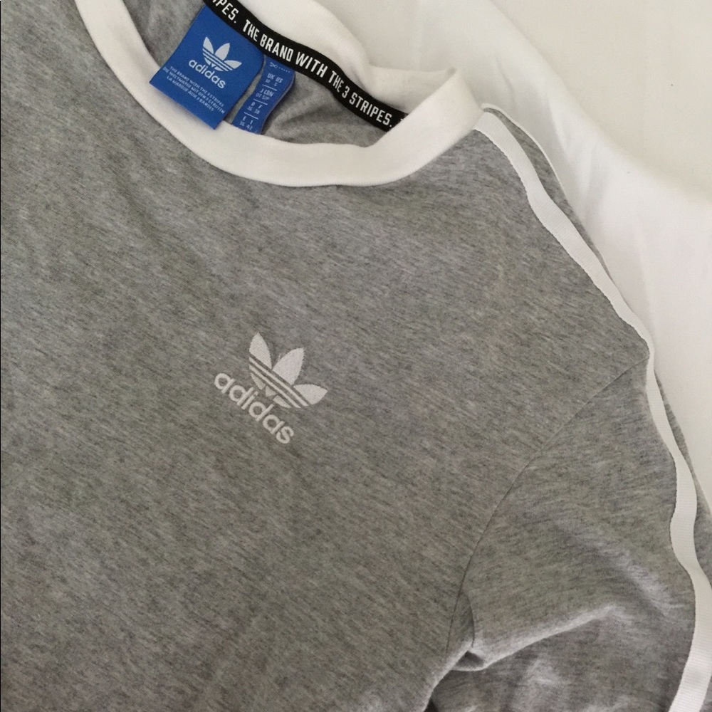 Adidas stripe shirt