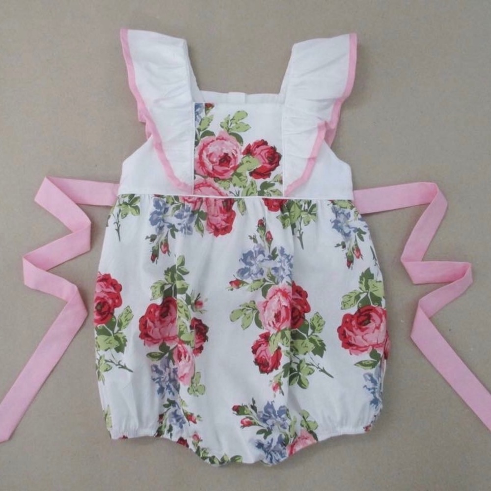 Rose pinafore bubble