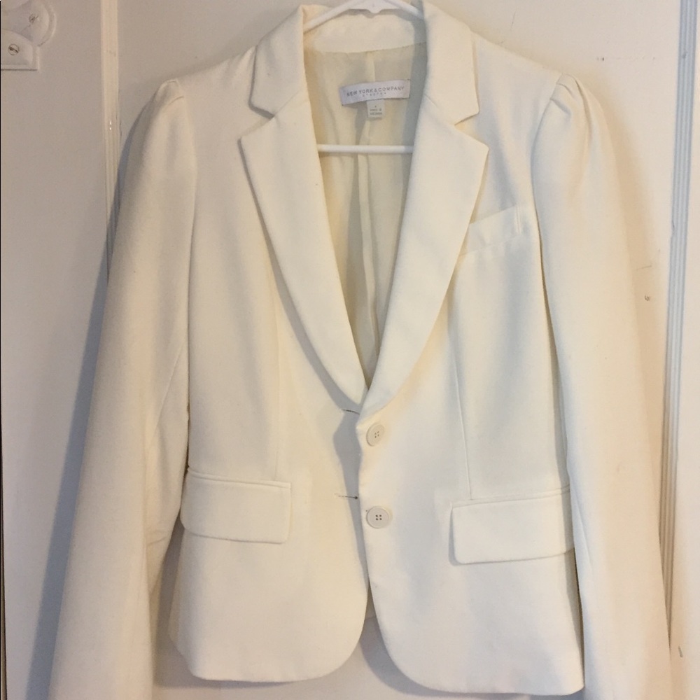 White Blazer