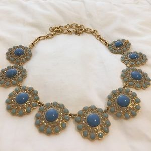 J. Crew Blue Stone Necklace