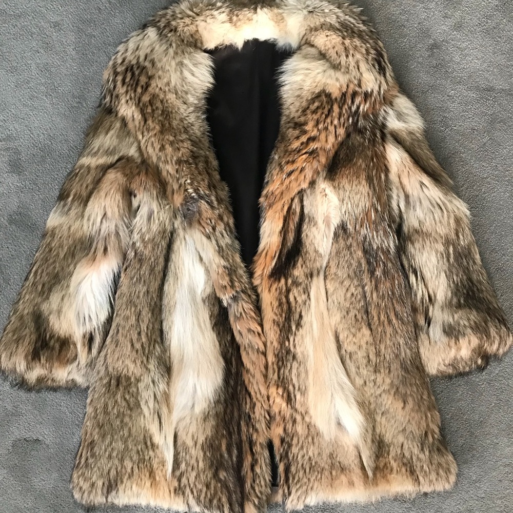 Real Fox Fur Coat