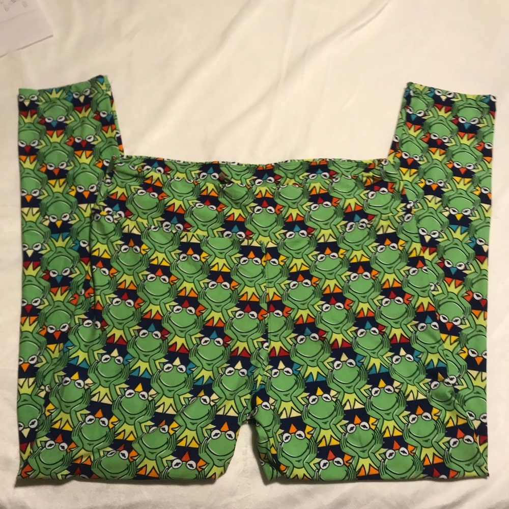 Brand new Lularoe Disney Kermit leggings - Picture 3 of 6