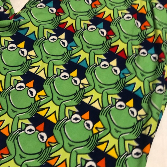 Brand new Lularoe Disney Kermit leggings - Picture 2 of 6