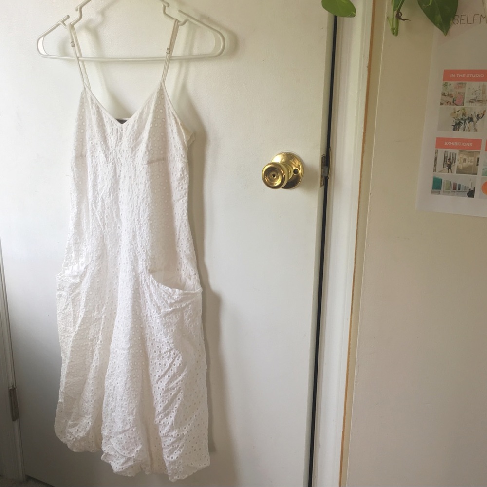 Armani White Sundress