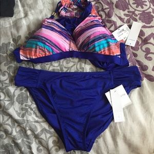 NWT LIZ CLAIBORNE SWIM SUIT