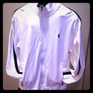 WHITE POLO RALPH LAUREN SPORT JACKET