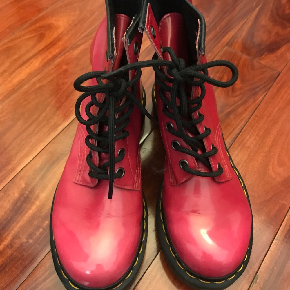 Pink boots