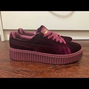 NEW Fenty Puma velvet creepers by Rihanna