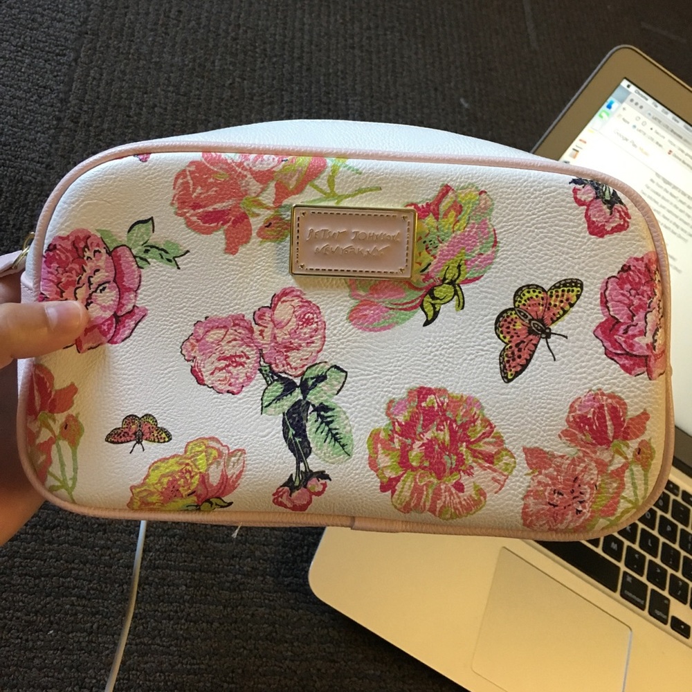 Betsey Johnson Makeup Bag