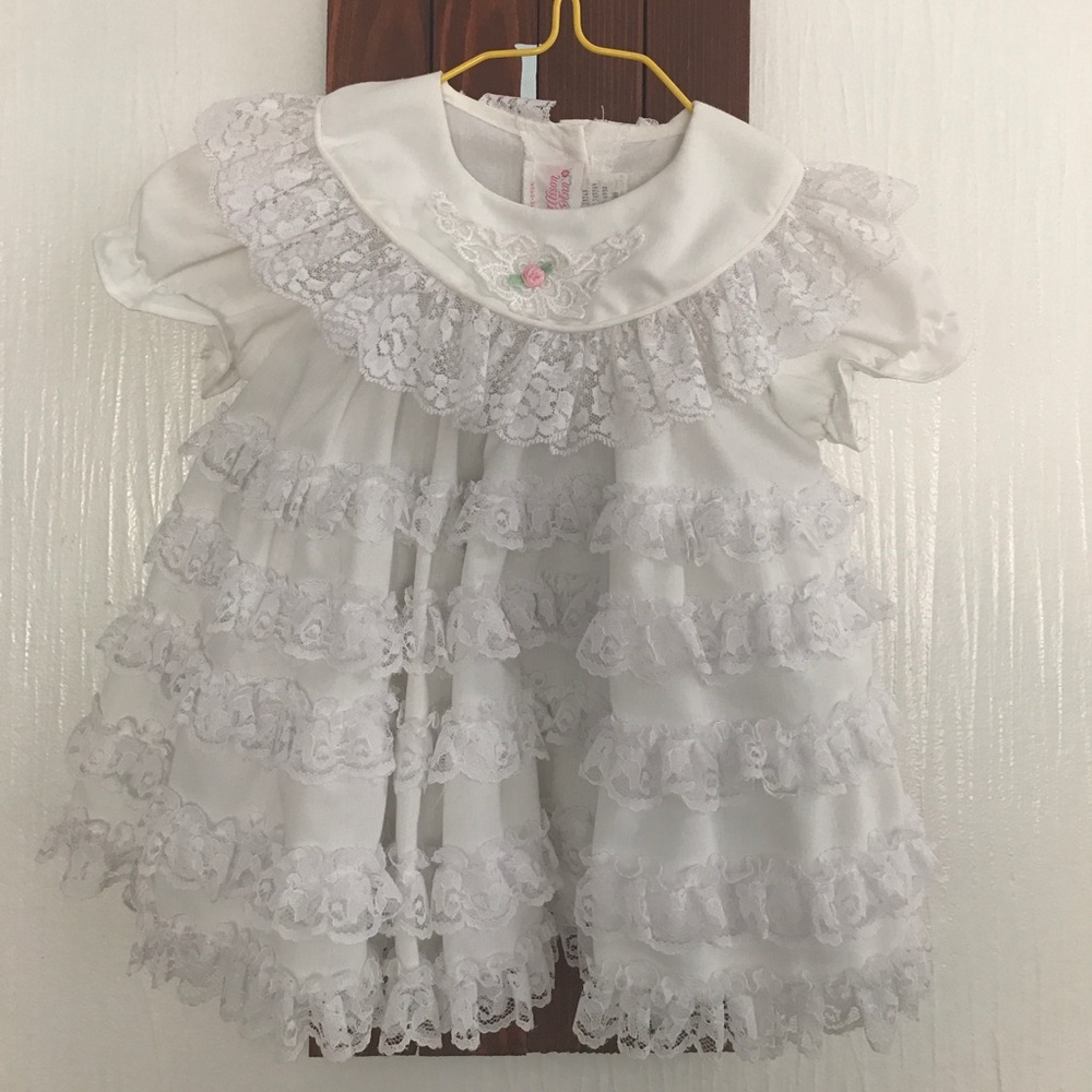 White baby dress