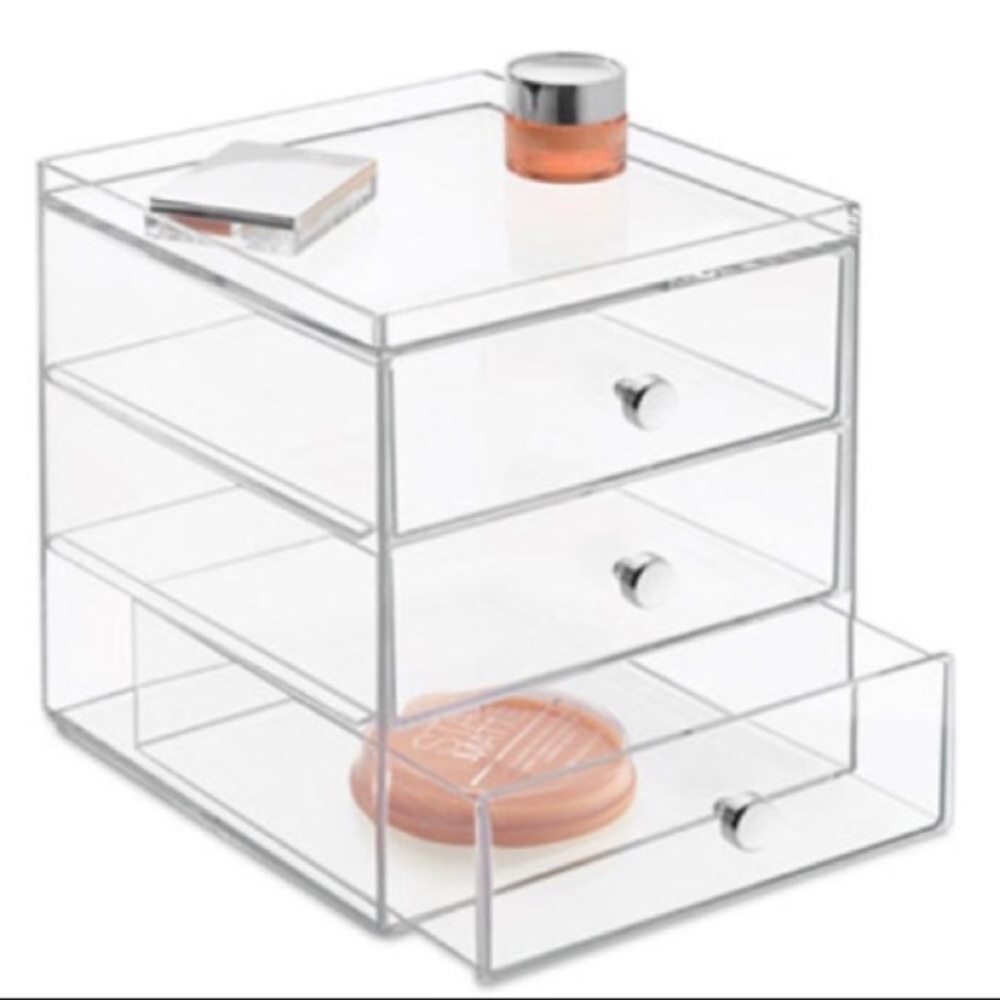 🚫SOLD🚫 Stackable Jewelry/Makeup Storage - Picture 1 of 3