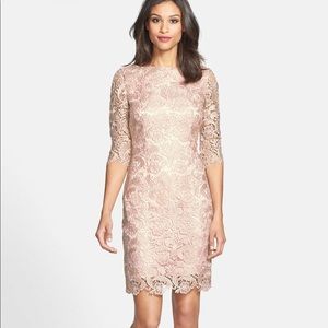 Eliza J Lace sheath dress