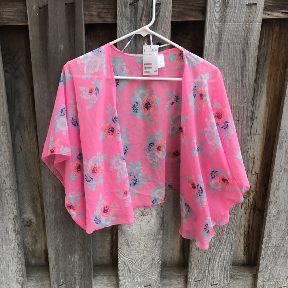 H&M sheer kimono