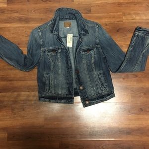 American eagle blue jean jacket