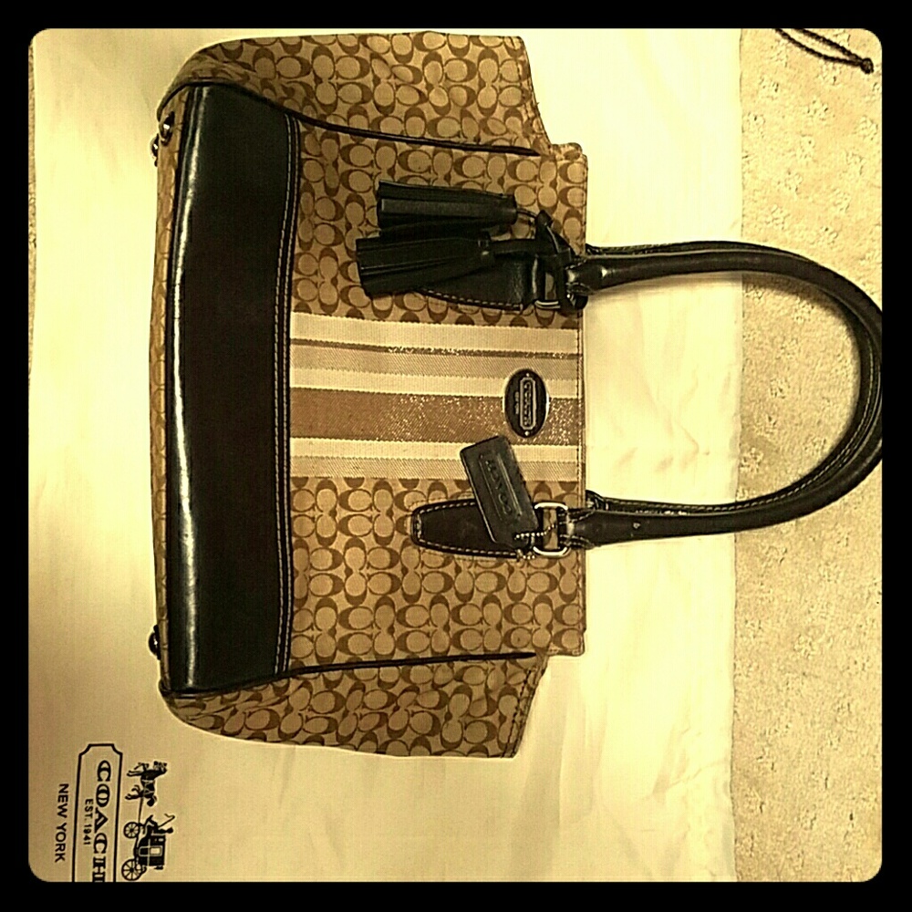 Authentic Coach Tote Handbag