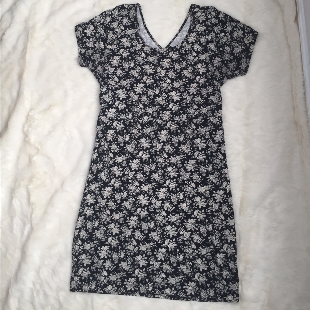 Floral Print Midi Dress