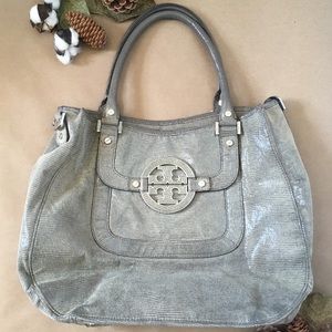Tory Burch Emblem Tote Handbag